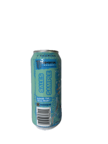 Monster Energy Ultra Blue Hawaiian SALES SAMPLE (USA) A1 