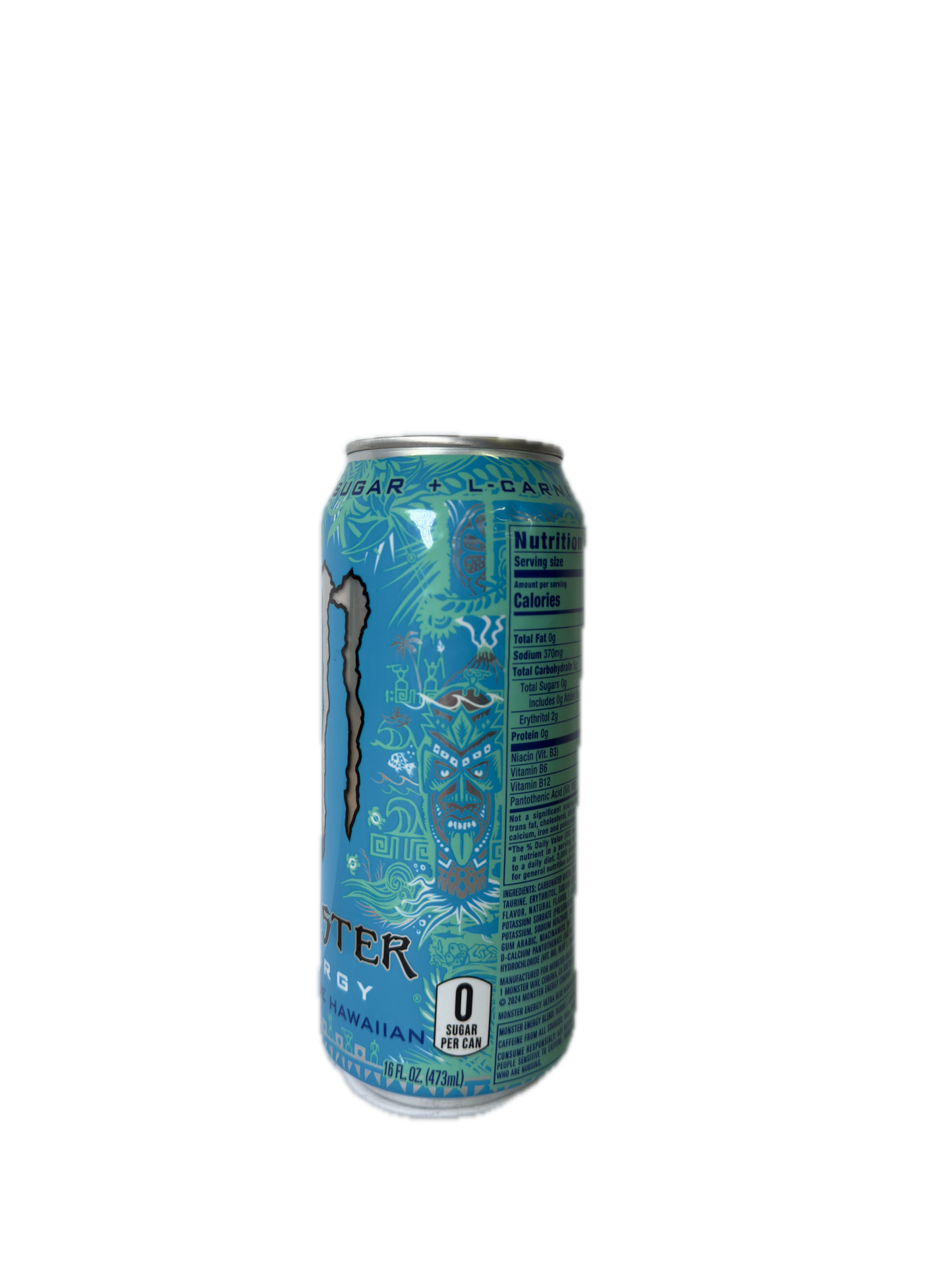 Monster Energy Ultra Blue Hawaiian SALES SAMPLE (USA) A1 