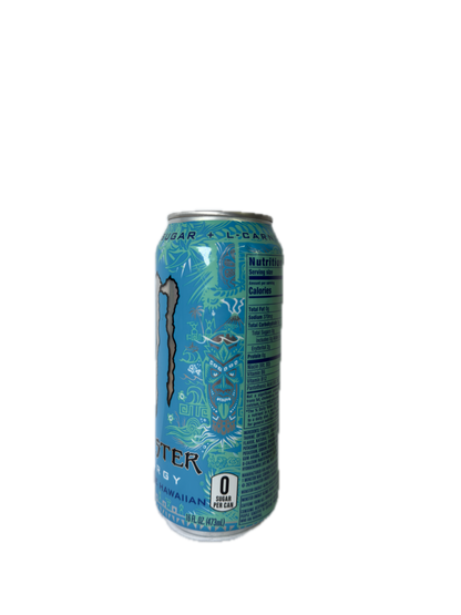 Monster Energy Ultra Blue Hawaiian SALES SAMPLE (USA) A1 
