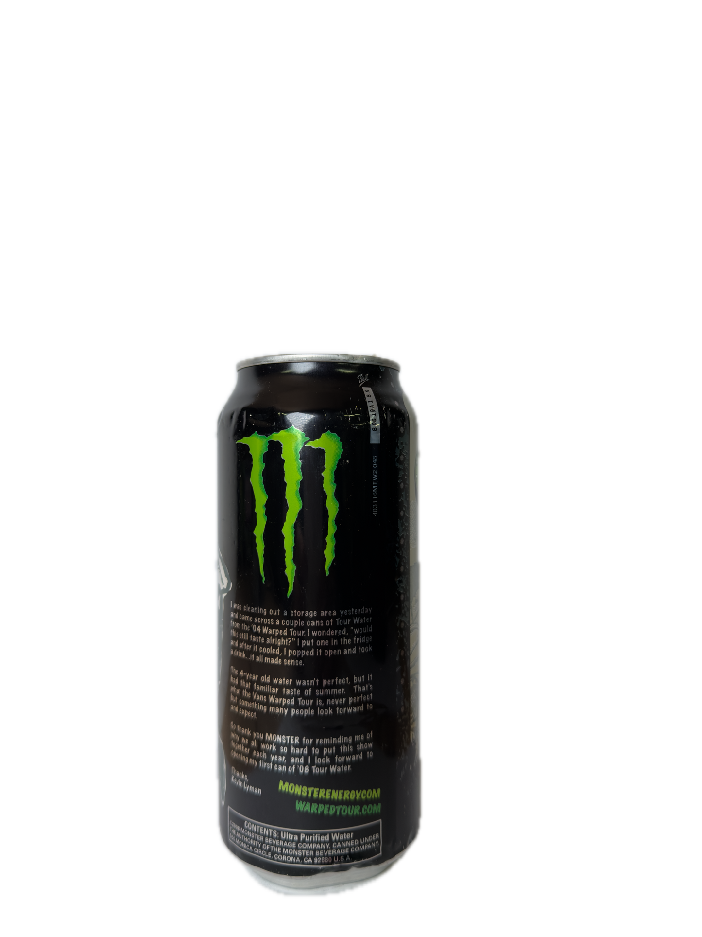 Monster Energy Water Tour VANS EDIZIONE 2008 #M3