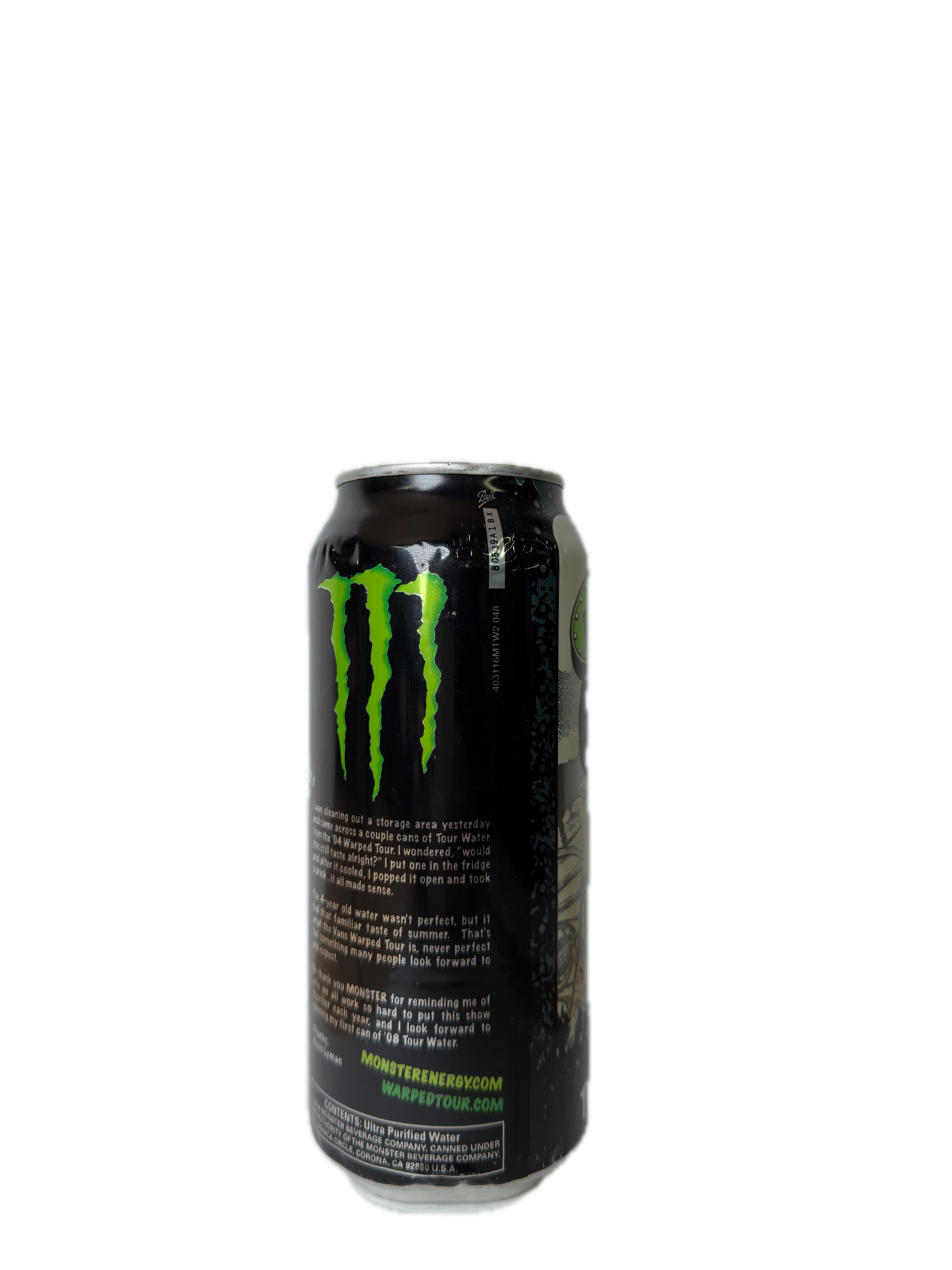 Monster Energy Water Tour VANS EDIZIONE 2008 #M3