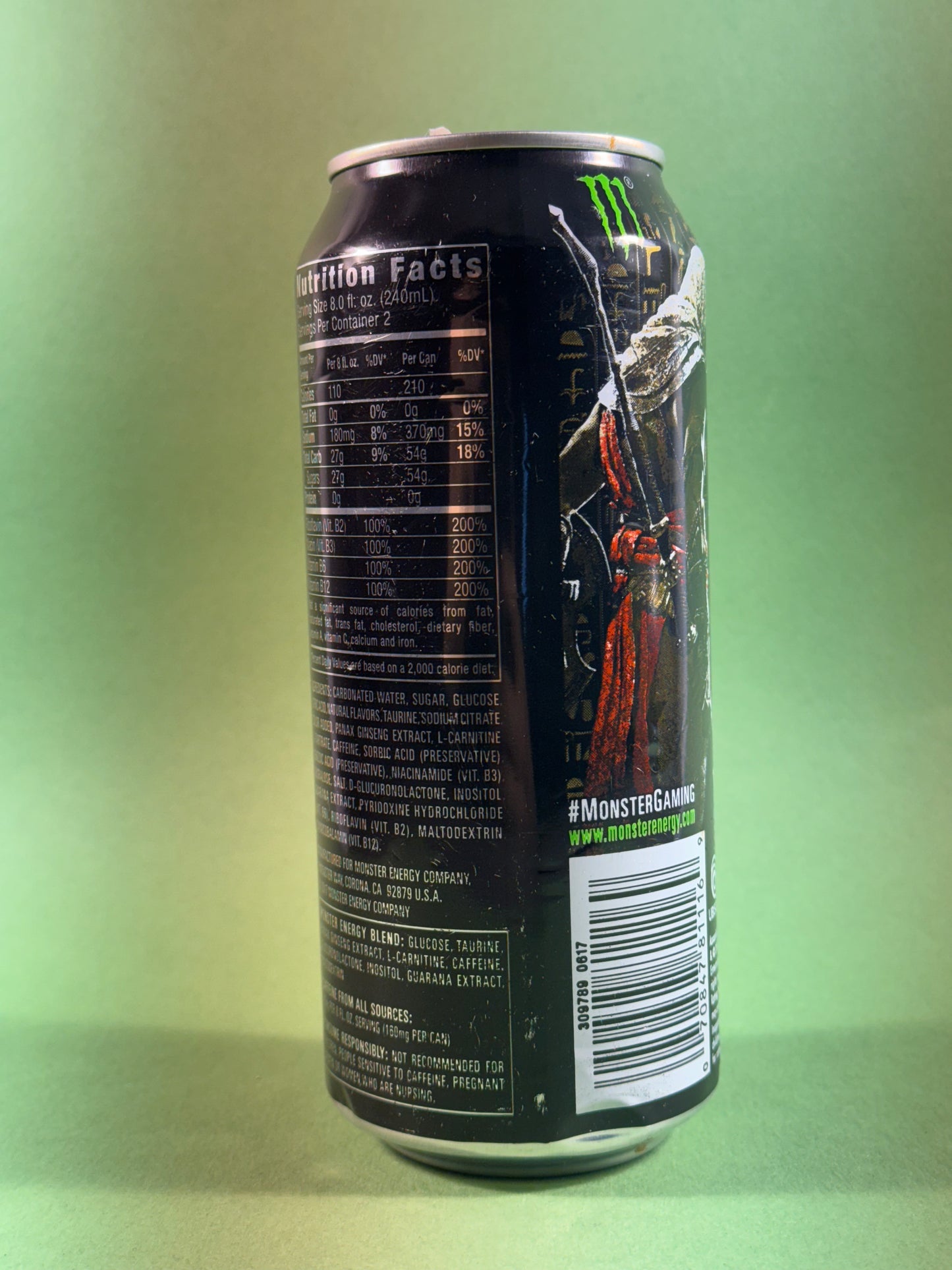 Monster Energy OG Assassin's Creed Origins (USA) (2017 Edition) [#B1] *Dents