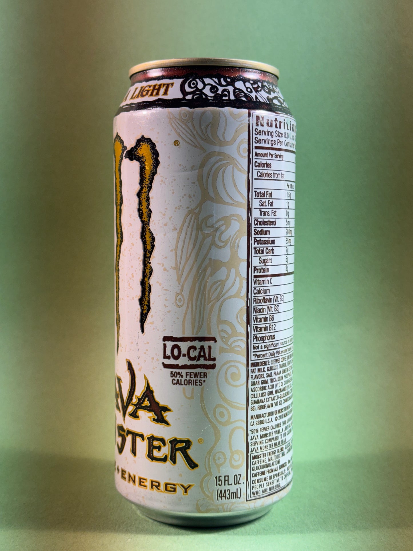 Monster Energy Java Vanilla Light Old Design (2013 Edition)#A1