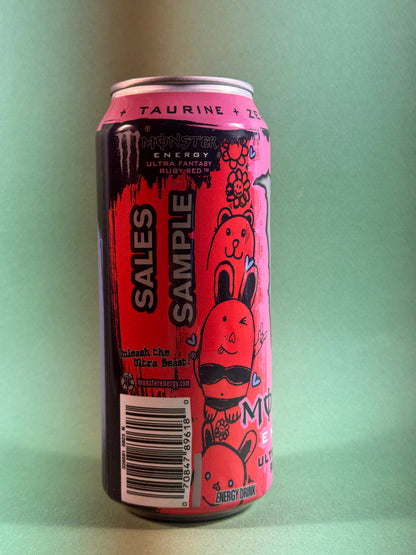 Monster Energy Ultra Fantasy Ruby Red Sales Sample [#A1] 
