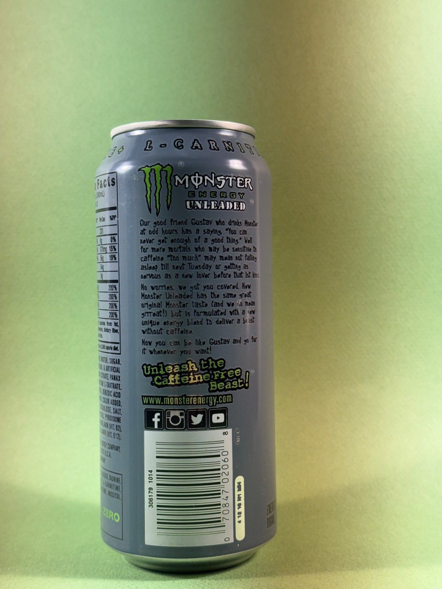 Monster Energy Unleaded (USA) ( MCC ) #A1 