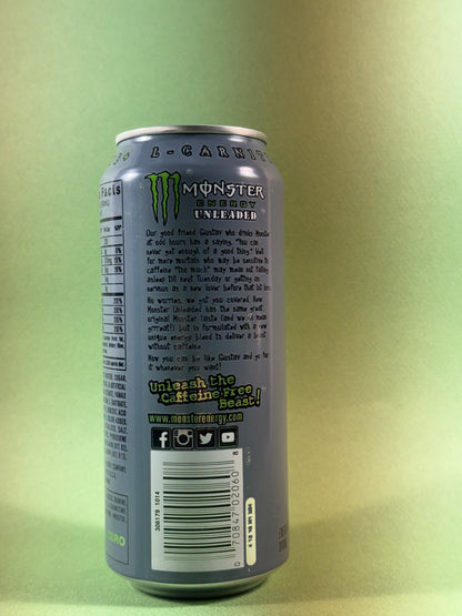 Monster Energy Unleaded (USA) ( MCC ) #A1 