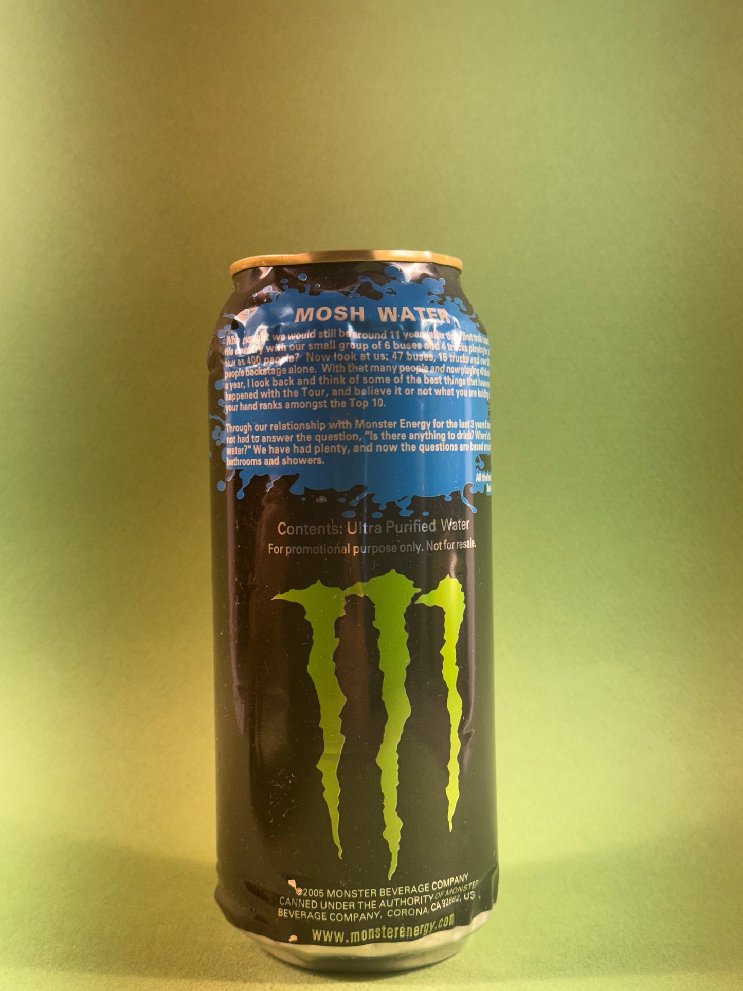 Monster Energy Water Tour VANS 2005 EDITION #W2 