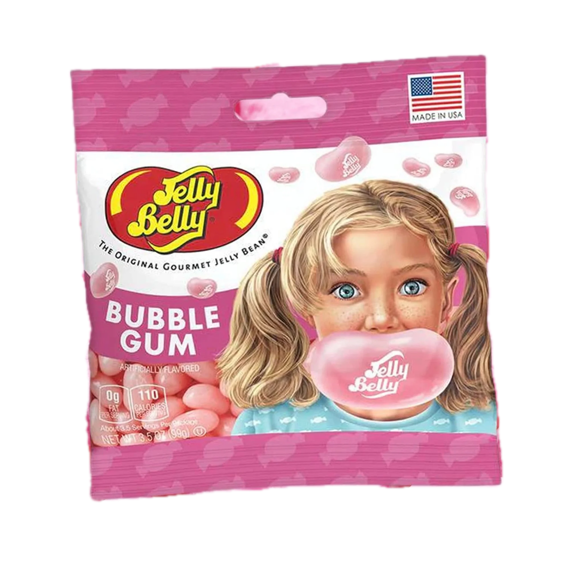 Jelly Belly Bubble Gum - Caramelle Morbide gusto Gomma da Masticare (70g)