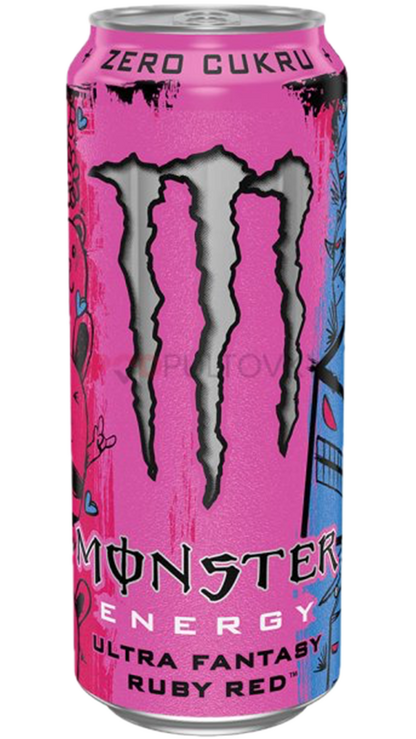 MONSTER ENERGY ULTRA FANTASY RUBY RED (POLAND) [500ml]