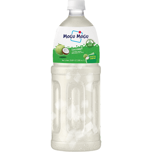 Mogu Mogu Coconut - Succo di frutta al cocco con pezzettini di nata de cocco (1L)