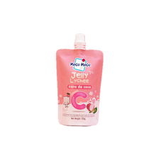Mogu Mogu Jelly Lychee - Succo di frutta gusto licii con pezzettini di nata de cocco (150ml)