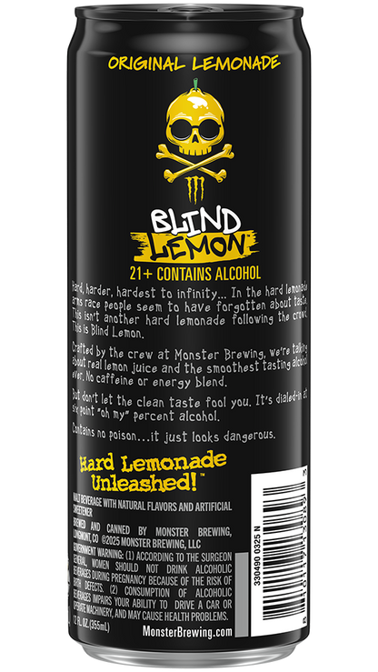 Monster Energy BLIND LEMON ORIGINAL LEMONADE 6% [355ml]