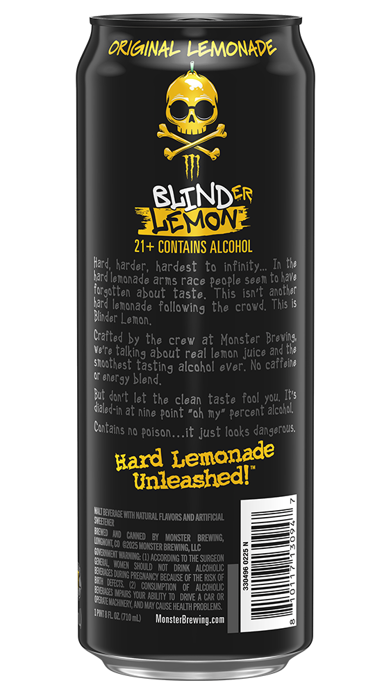 Monster Energy BLIND LEMON ORIGINAL LEMONADE 9% [710ml]