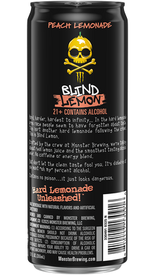 Monster Energy BLIND LEMON PEACH LEMONADE 6% [355ml]