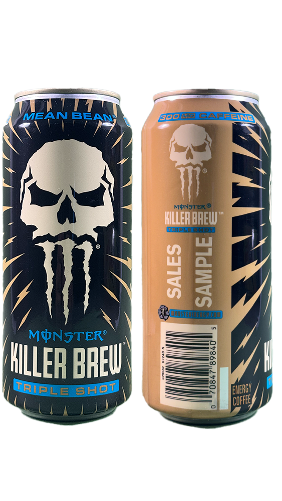 Monster Energy Java Killer Brew Mean Bean Sales Sample [#B1]