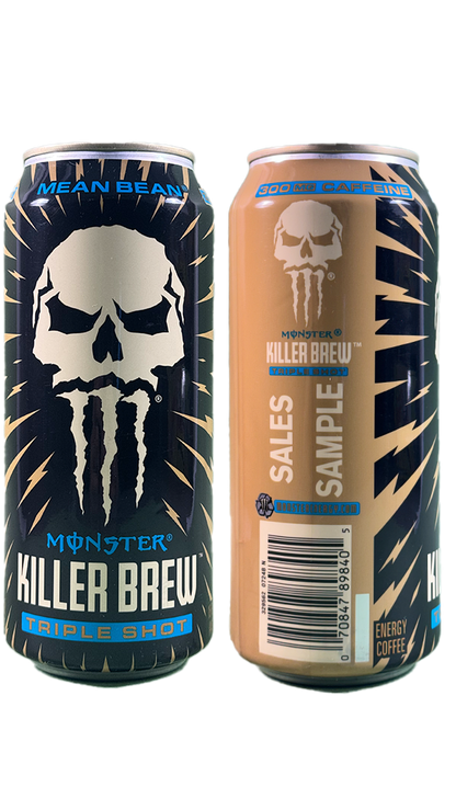 Monster Energy Java Killer Brew Mean Bean Sales Sample [#B1]