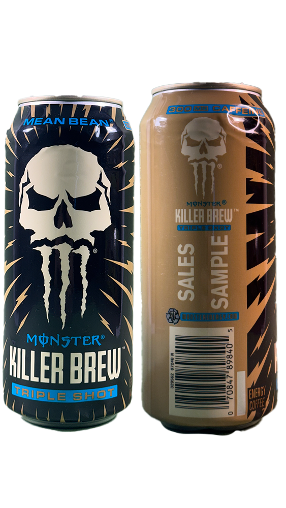 Monster Energy Java Killer Brew Mean Bean Sales Sample [#B3]