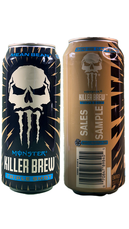 Monster Energy Java Killer Brew Mean Bean Sales Sample [#B3]
