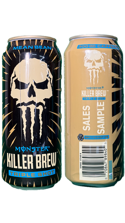 Monster Energy Java Killer Brew Mean Bean Sales Sample [#B4]