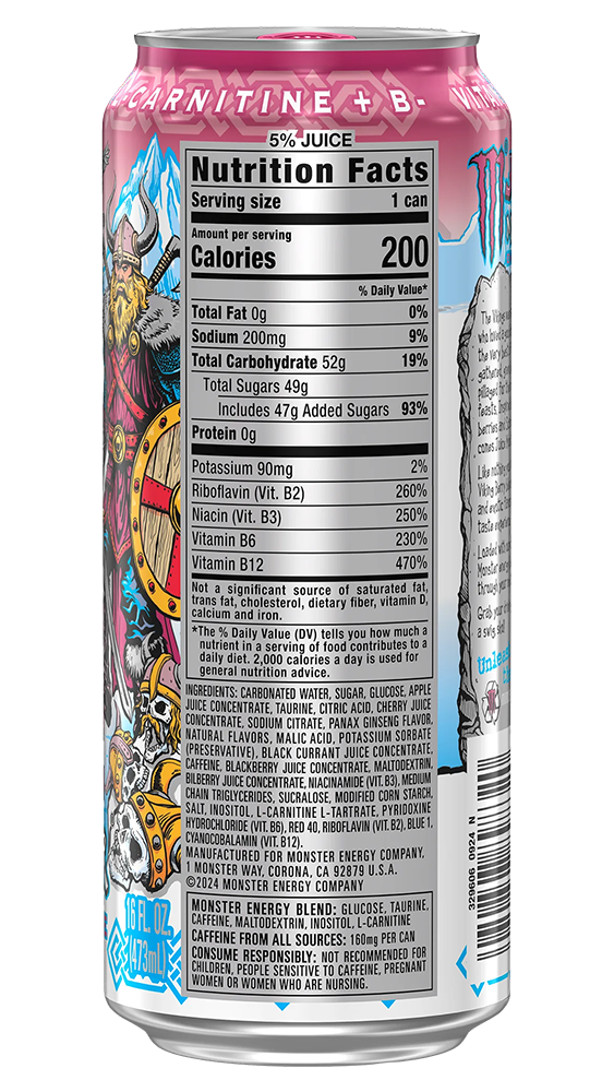 Monster Energy Juice Viking Berry (USA) [473ml]