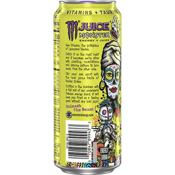 Monster Energy Juice Voodoo Grape [473ml] back