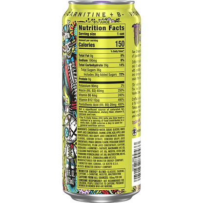 Monster Energy Juice Voodoo Grape [473ml]