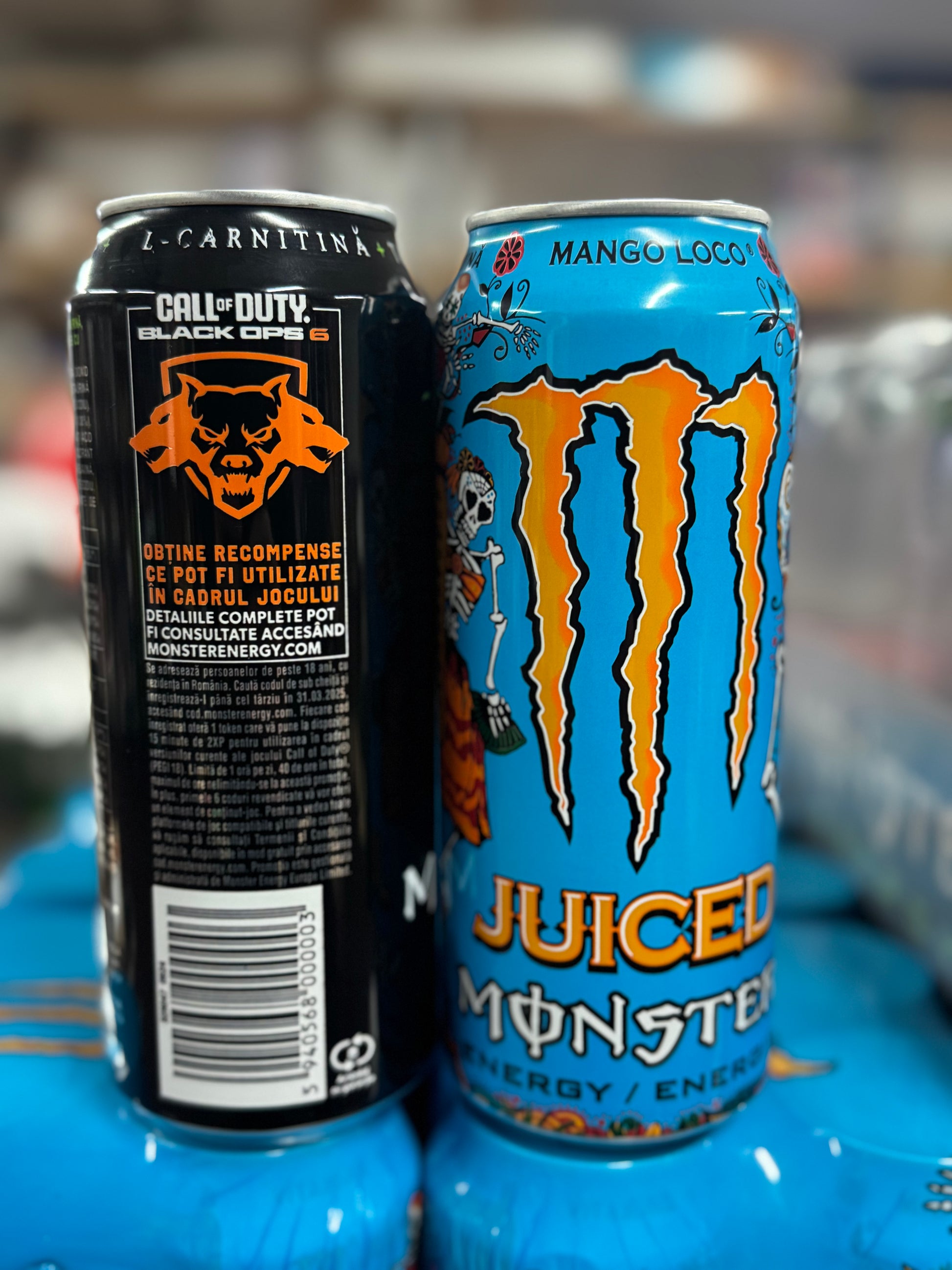 Monster Energy Juiced Mango Loco + OG Call Of Duty BO6 (Romania) [2x500ml]