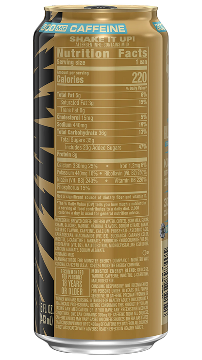 Monster Energy Killer Brew Mean Bean [458ml] back 1
