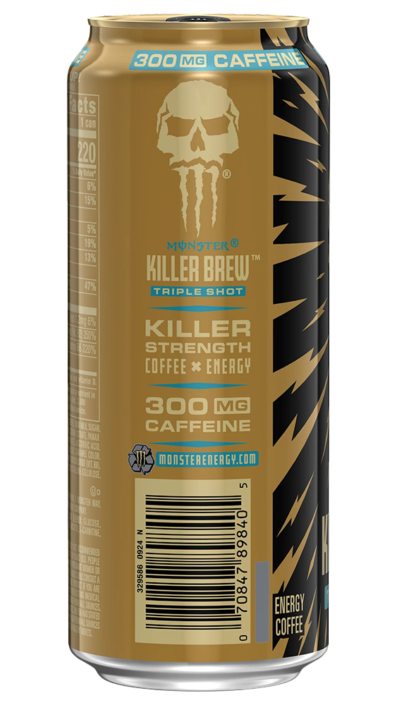 Monster Energy Killer Brew Mean Bean [458ml] back 2