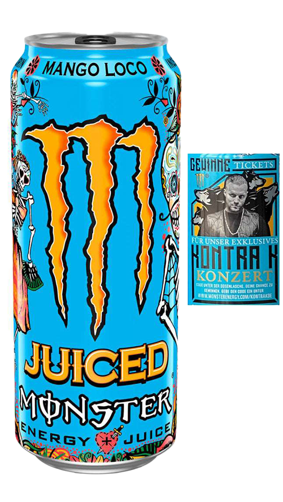 Monster Energy Mango Loco Kontra K Konzert (Germany) [500ml]