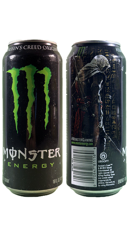 Monster Energy OG Assassin’s Creed Origins (USA) (Edizione 2017) [#A5] * No Dents