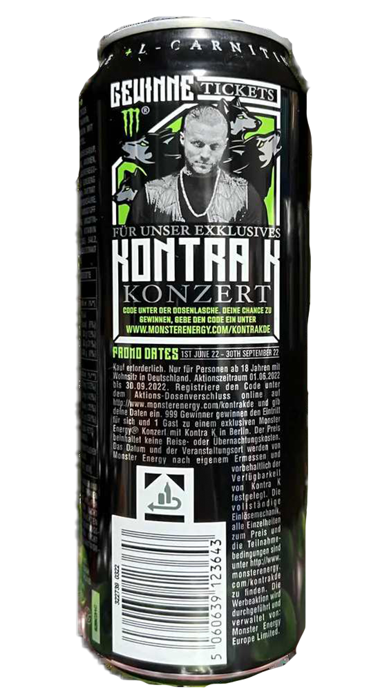 Monster Energy OG Kontra K Konzert (Germany) [500ml]