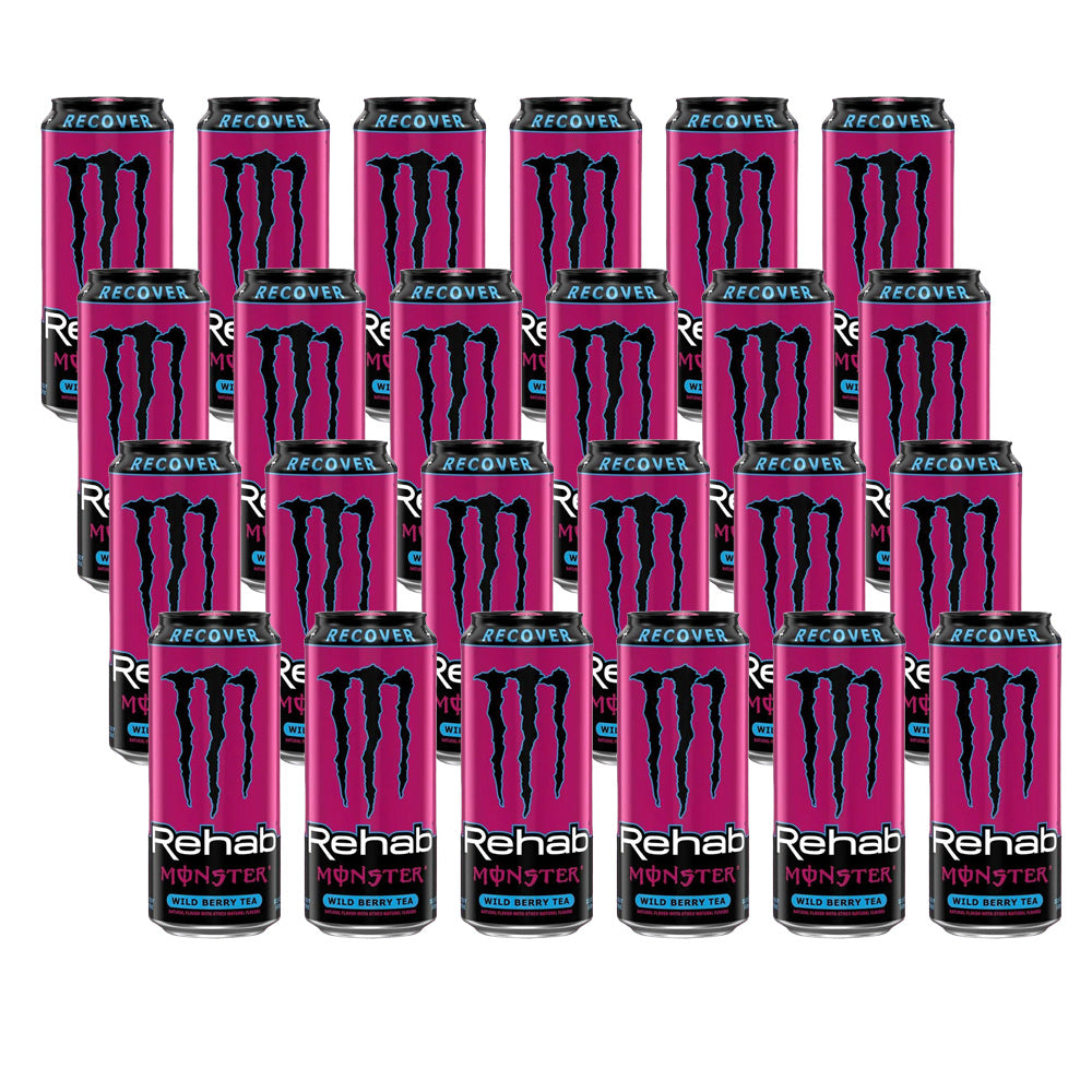 Monster Energy Recover Rehab Wild Berry Tea [12x458ml]