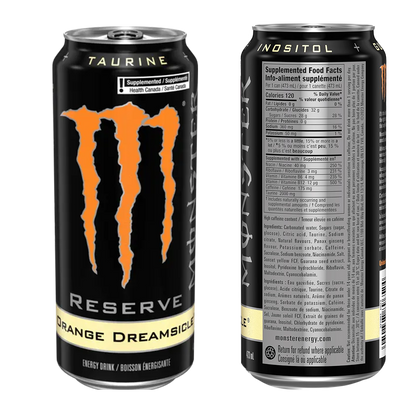 Monster Energy Reserve Orange Dreamsicle [473ml] Canada