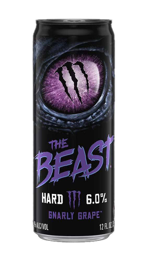 Monster Energy THE BEAST #2 Gnarly Grape (355ml) Full 