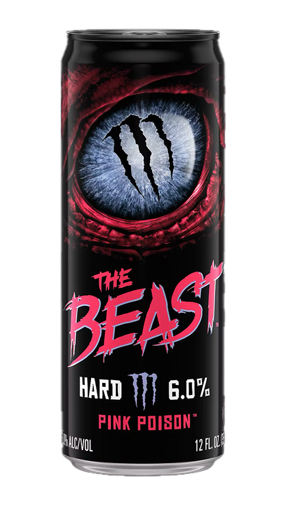 Monster Energy THE BEAST #2 Pink Poison (355ml) Full 