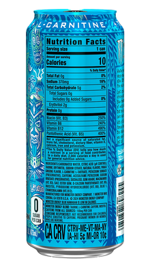 Monster Energy Ultra Blue Hawaiian (USA) [473ml] Back