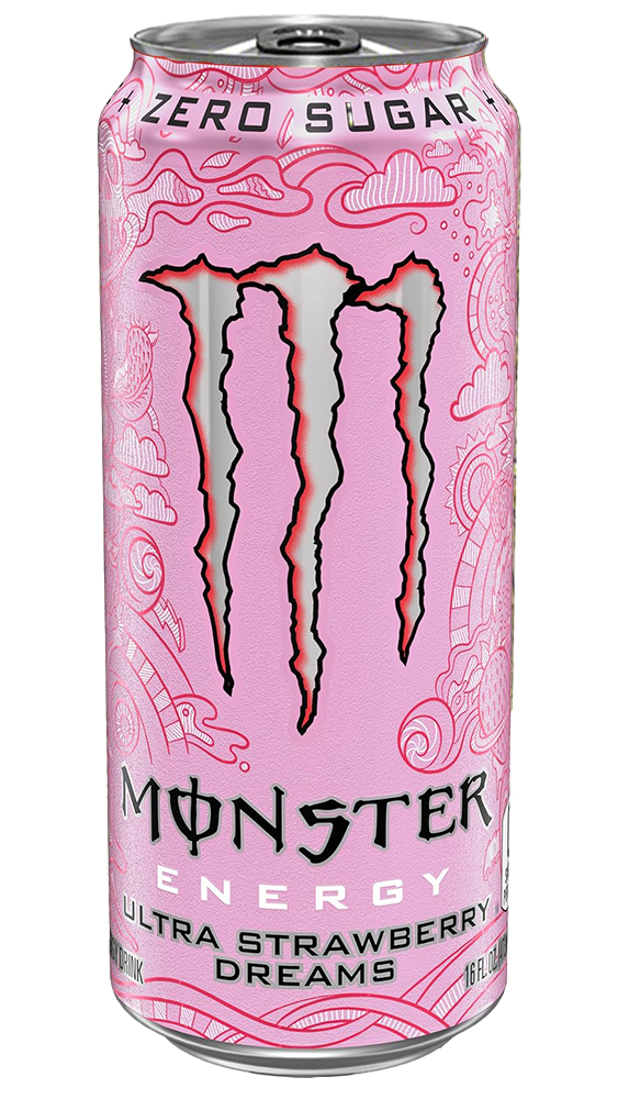 Monster Energy Ultra Strawberry Dreams Silver (USA) [473ml]