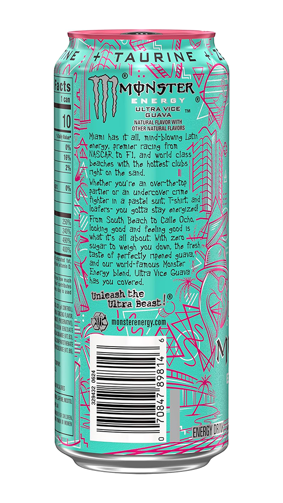 Monster Energy Ultra Vice Guava (USA) [473ml]