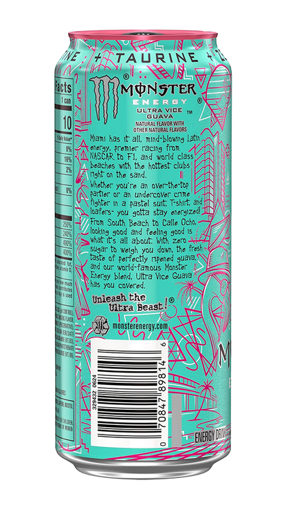 Monster Energy Ultra Vice Guava (USA) [473ml]