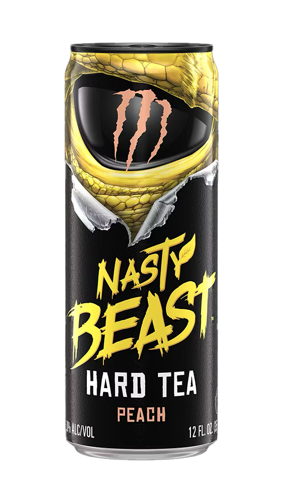 Monster Nasty Beast Hard Tea Peach [355ml] FULL