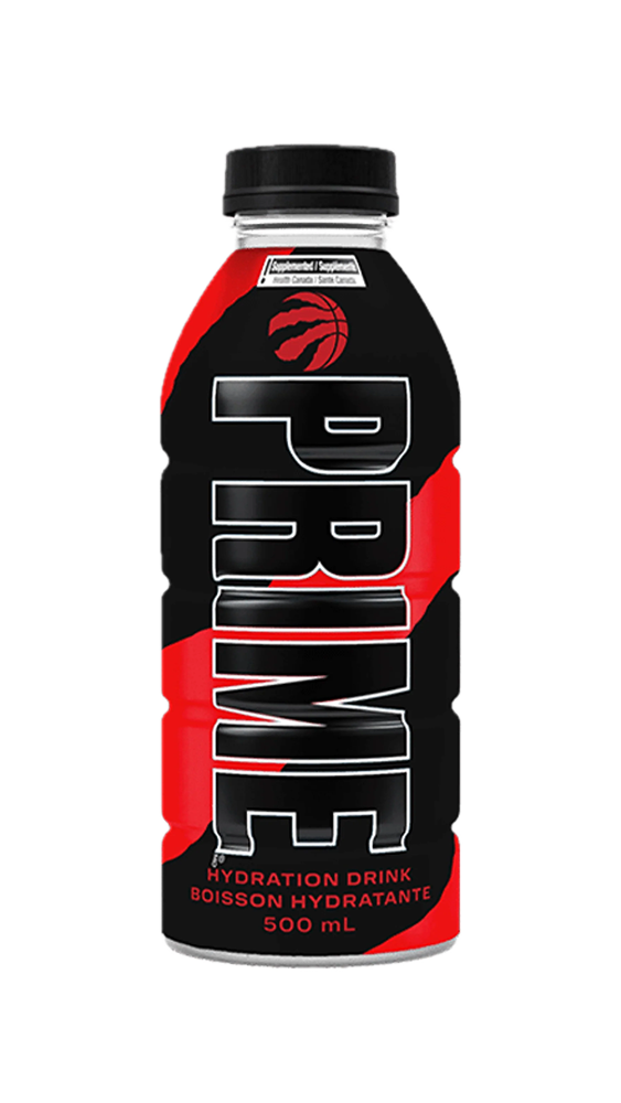 Prime Hydration Raptors Red Black (CANADA)
