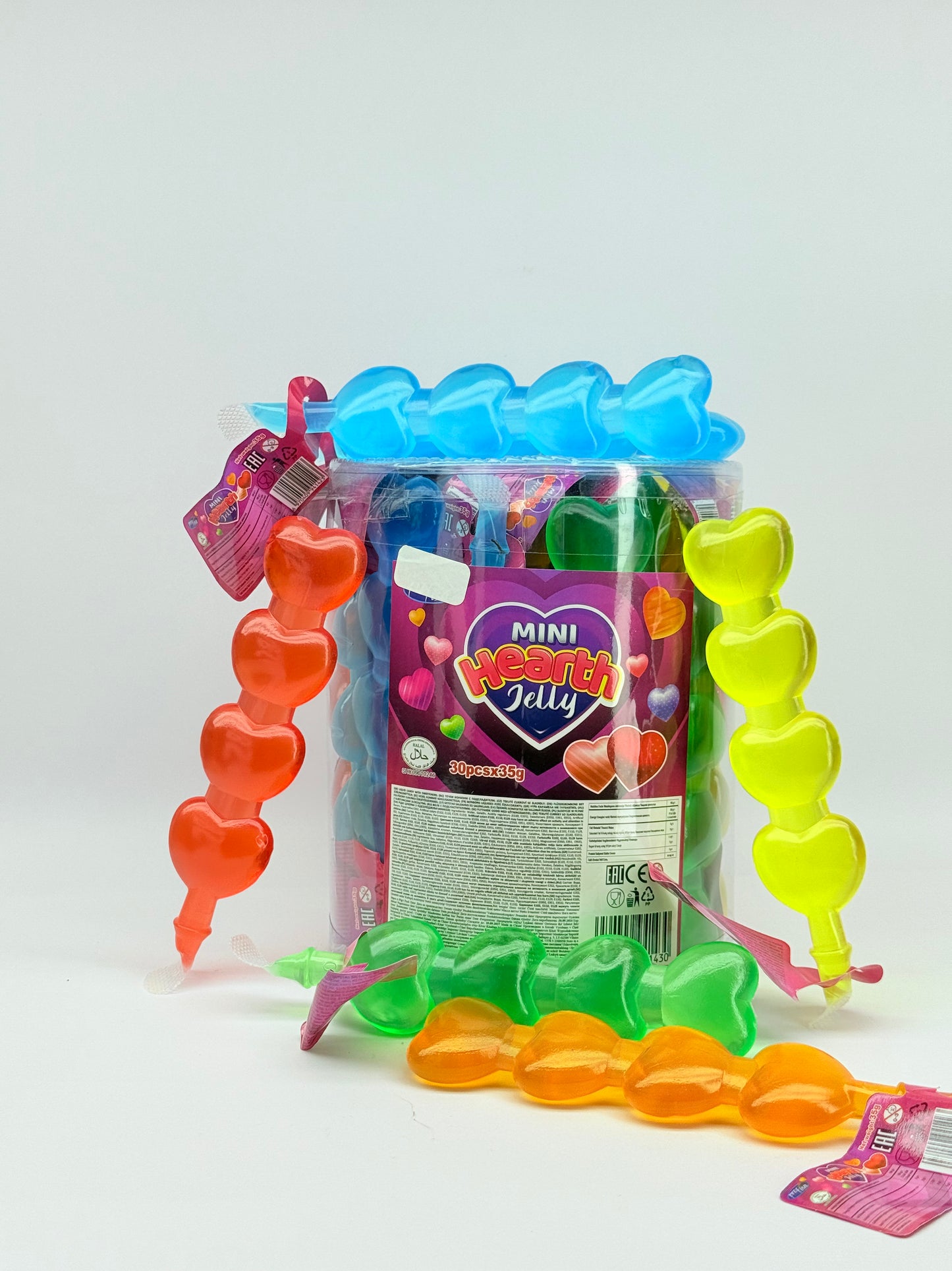 PF Mini Heart Jelly (30pz x 1050g)