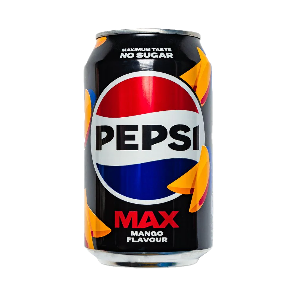 Pepsi Mango Zero Sugar - Pepsi al mango senza zucchero (330ml)