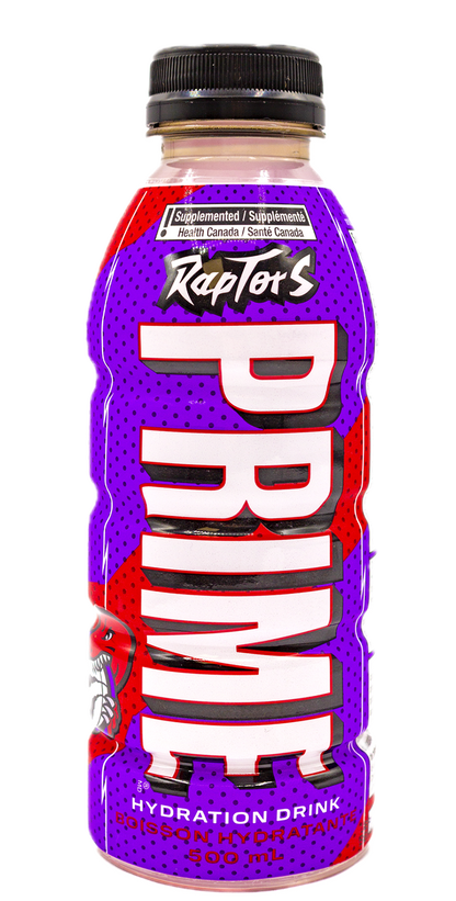 Prime Hydration Canada Raptors Purple Red (Canada)