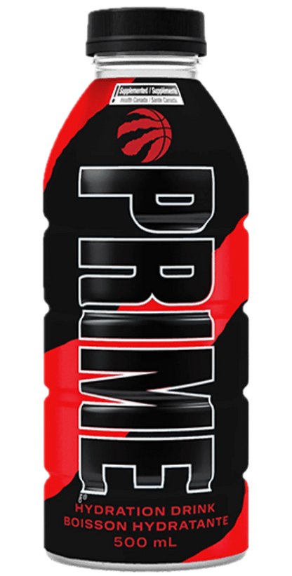 Prime Hydration Raptors Red Black (CANADA)