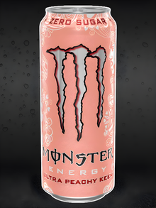 Pre Order Monster Energy Ultra Peachy Keen [500ml]