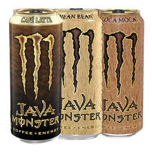 Monster Energy Variety Pack Java Cafe Latte + Mean Bean + Loca Moca