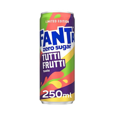 Fanta Tutti Frutti Limited Edition Sugar Free - Fanta gusto Tutti Frutti Senza Zucchero [250ml]