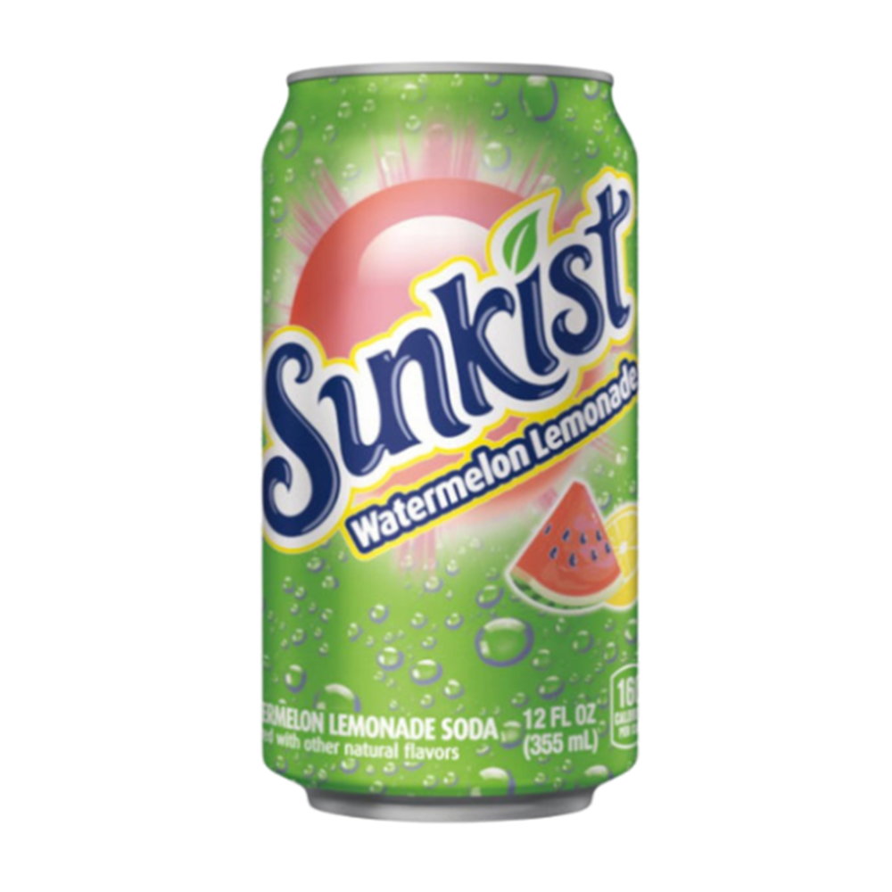 Sunkist Watermelon Lemonade (USA) - Bevanda Analcolica gusto Anguria [355ml]